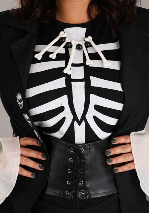 Women's Plus Size Voodoo Skeleton Costume