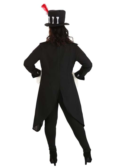 Women's Plus Size Voodoo Skeleton Costume