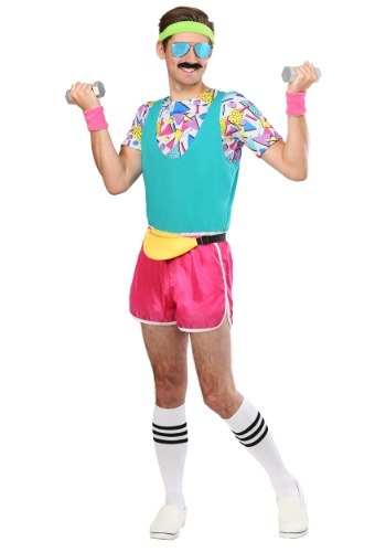 Women's Work It Out 80s Costume