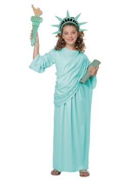 Girls Statue Of Liberty Costume