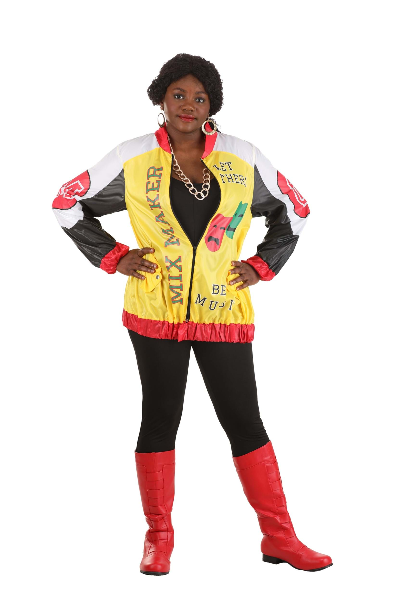 Women's Push It Pop Star Plus Size Fancy Dress Costume , Exclusive