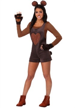 Womens Cuddly Bear Costume