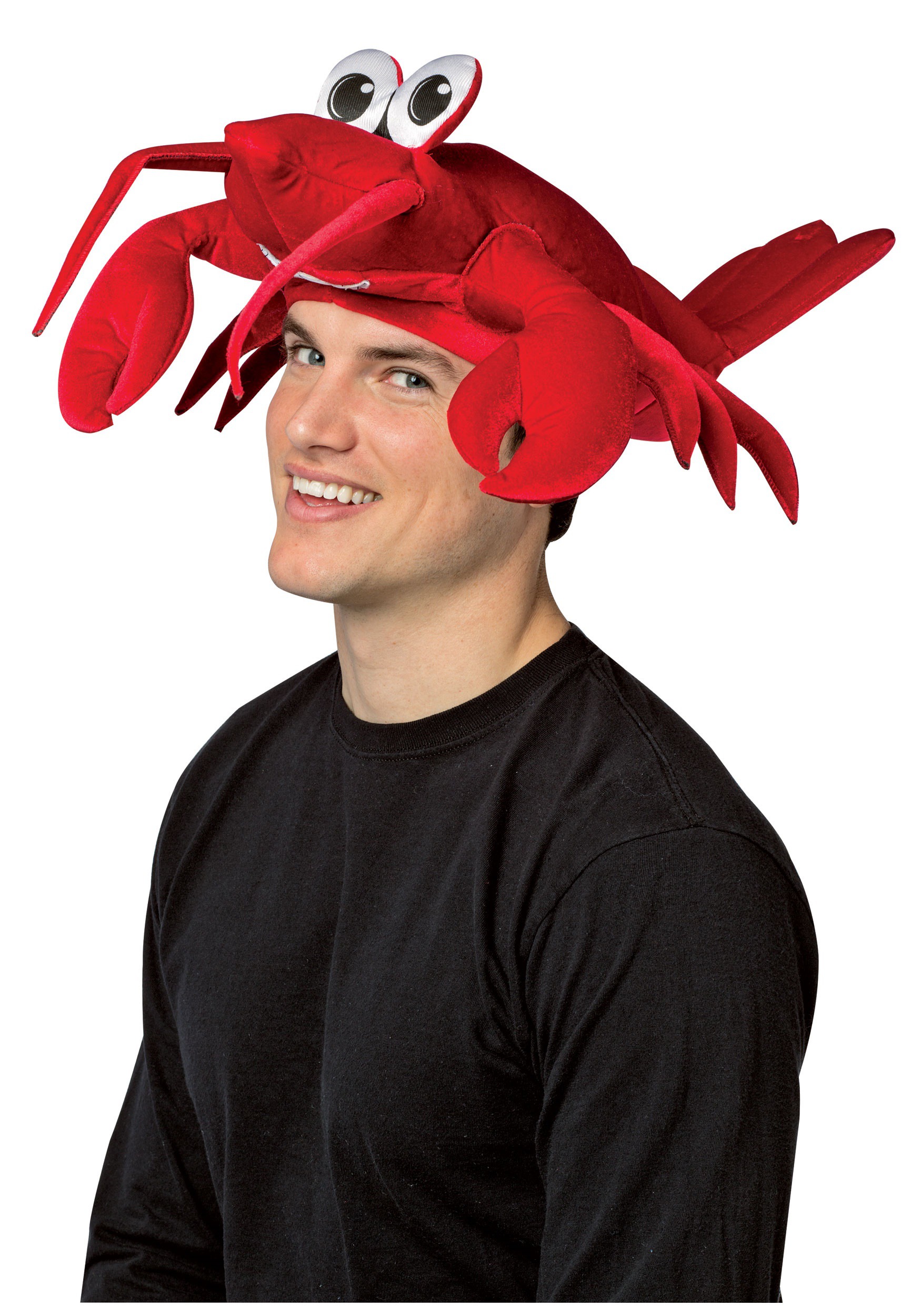 Photos - Fancy Dress LOBSTER Rasta Imposta  Hat for Adults Red 