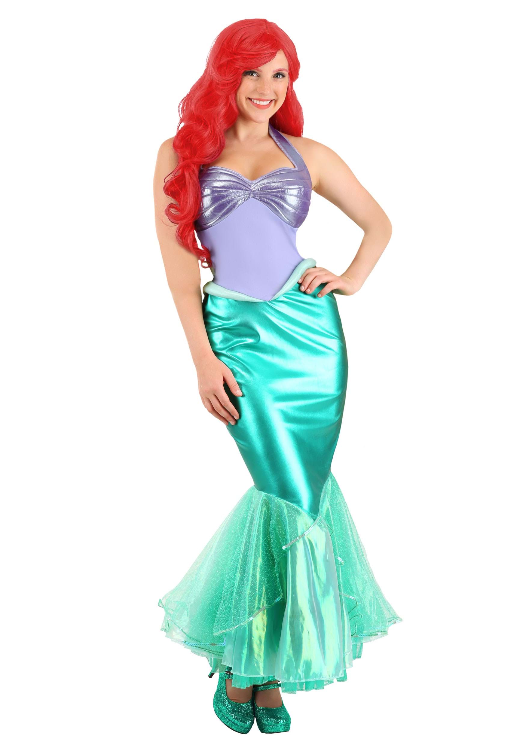 Photos - Fancy Dress Ariel Disguise Limited Little Mermaid  Deluxe  Costume for Women 