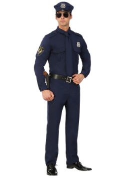 Plus Men's Cop Costume