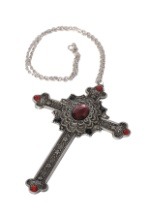 Gothic Cross Necklace Alt 2