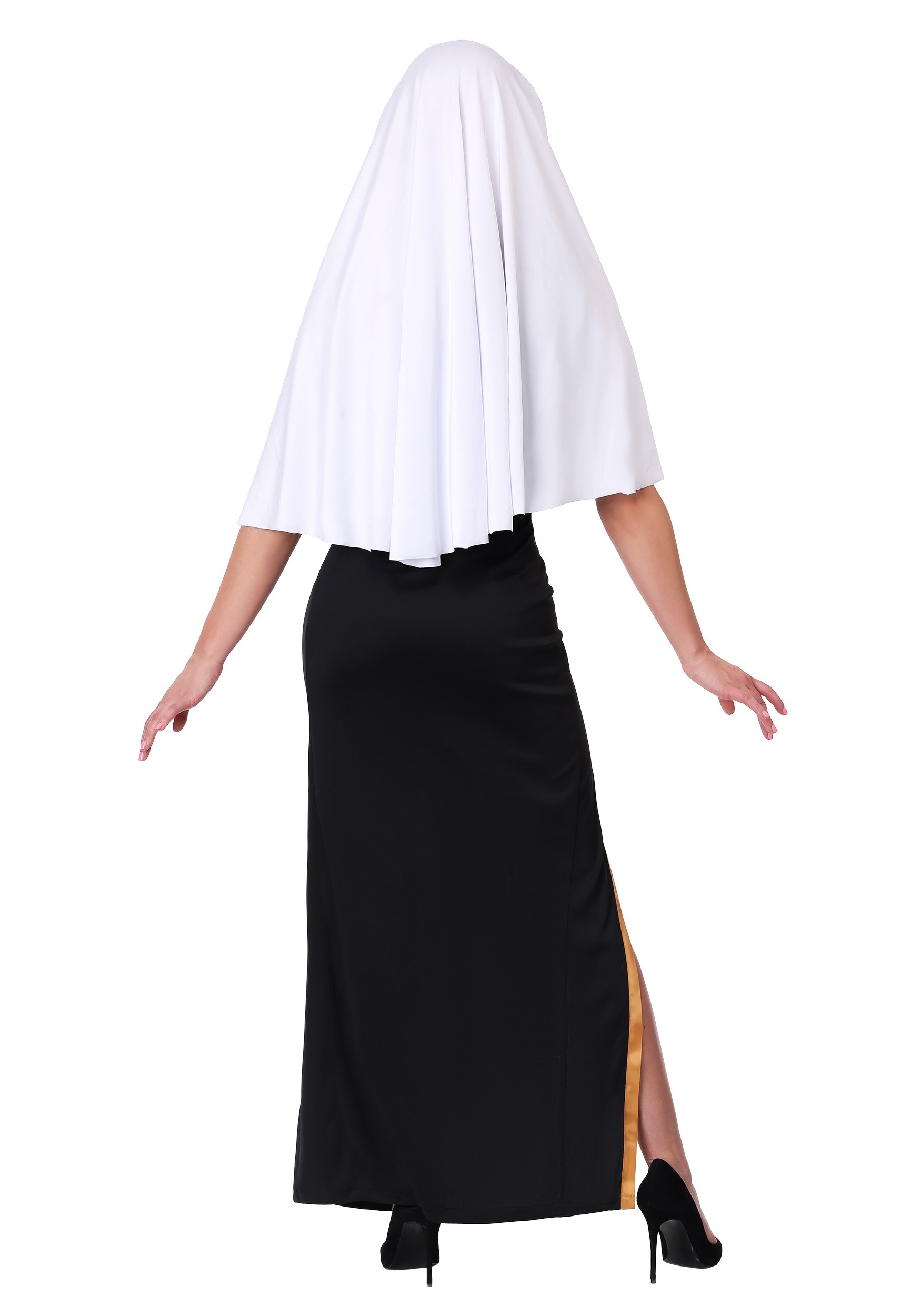 Women's Holy Nun Fancy Dress Costume