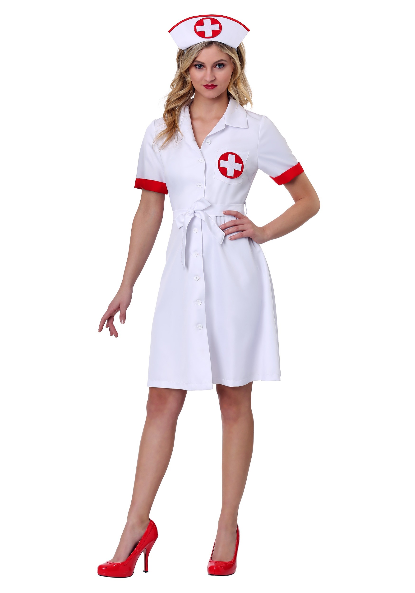 Stitch Me Up Nurse Fancy Dress Costume For Women