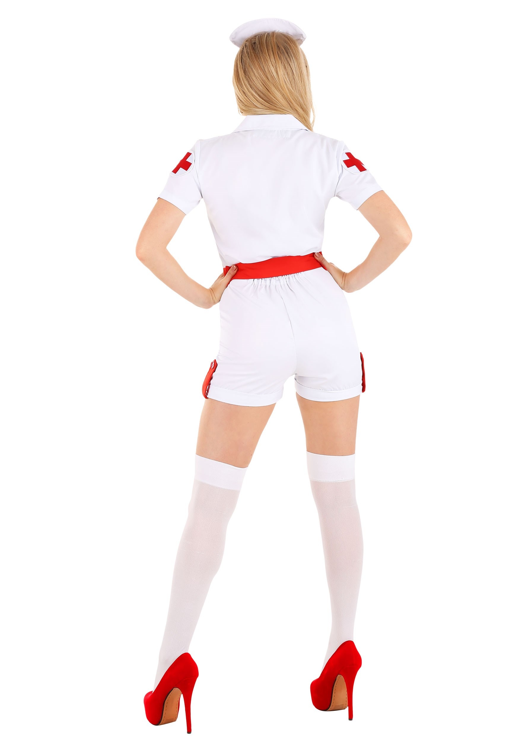 Women's Love Shot Nurse Fancy Dress Costume