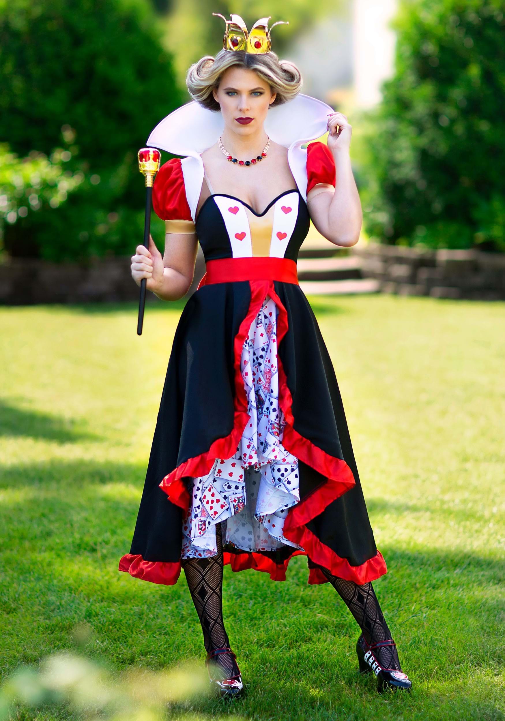 queen of hearts costume plus size