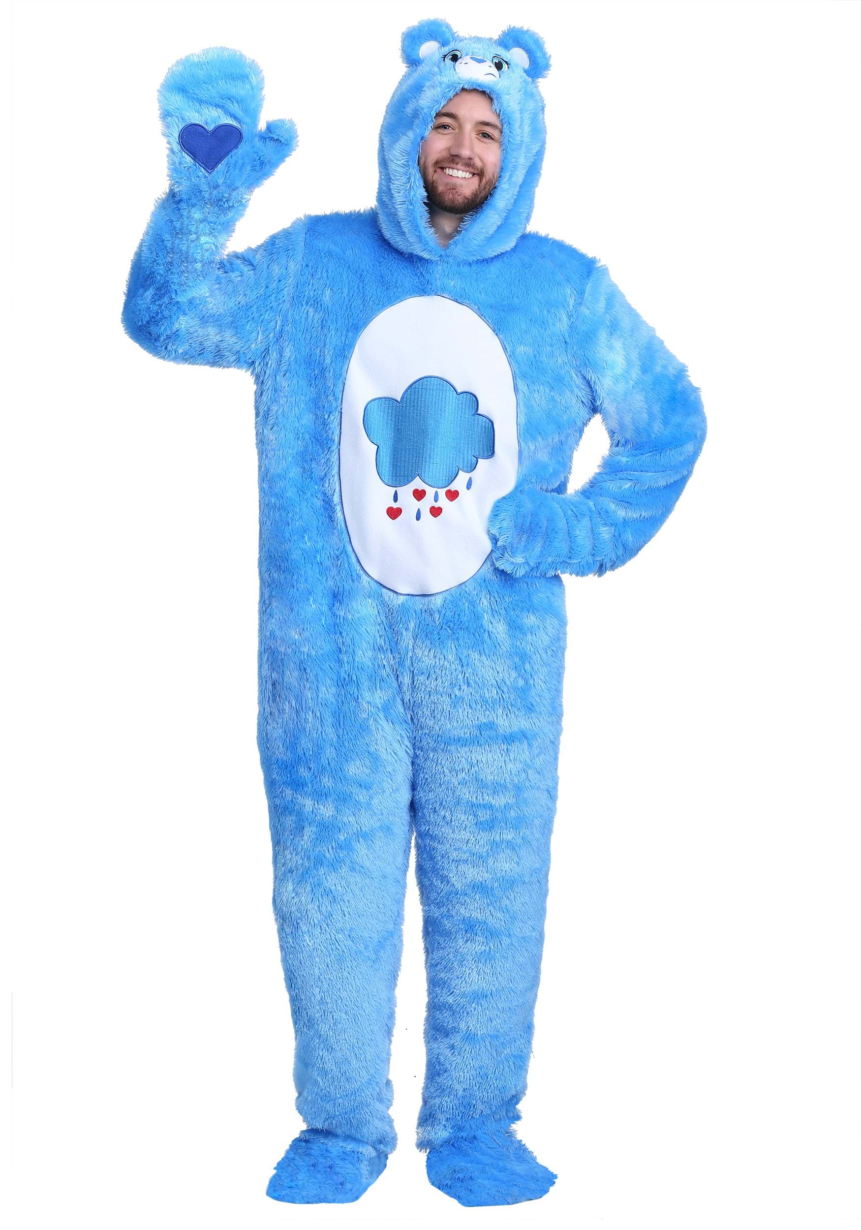 Care Bears Adult Plus Size Classic Grumpy Bear Fancy Dress Costume