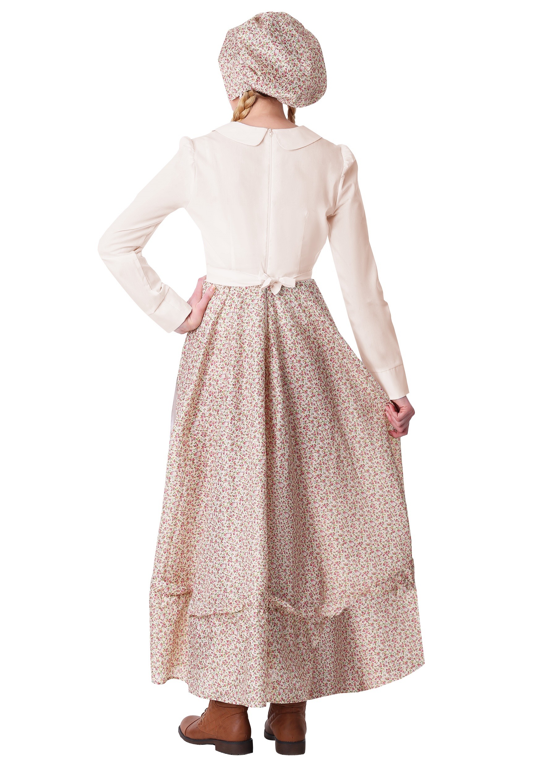 Prairie Pioneer Women's Fancy Dress Costume