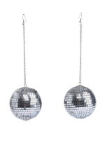 1960s Mod Disco Ball Earrings