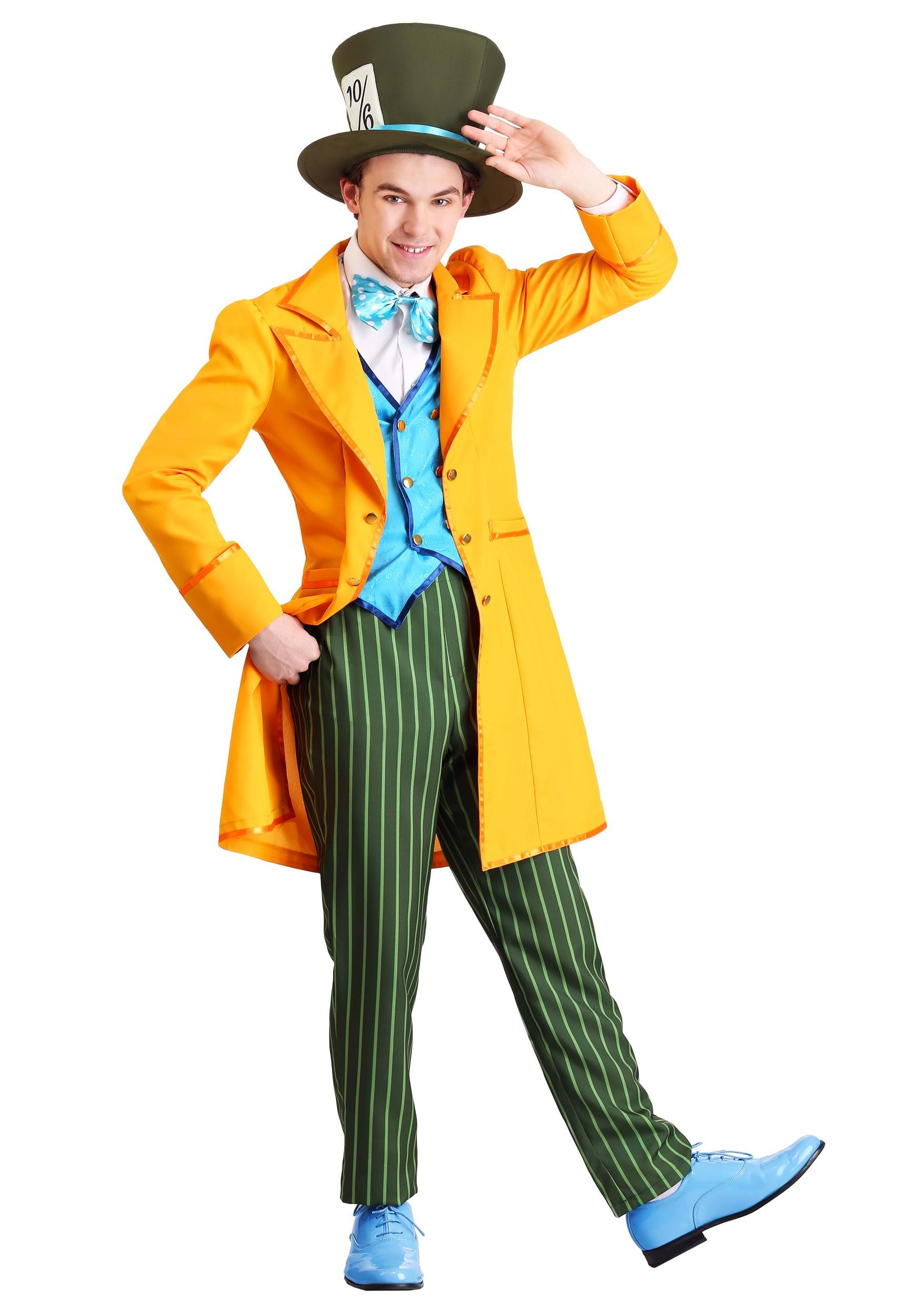 Classic Mad Hatter Fancy Dress Costume For Adults