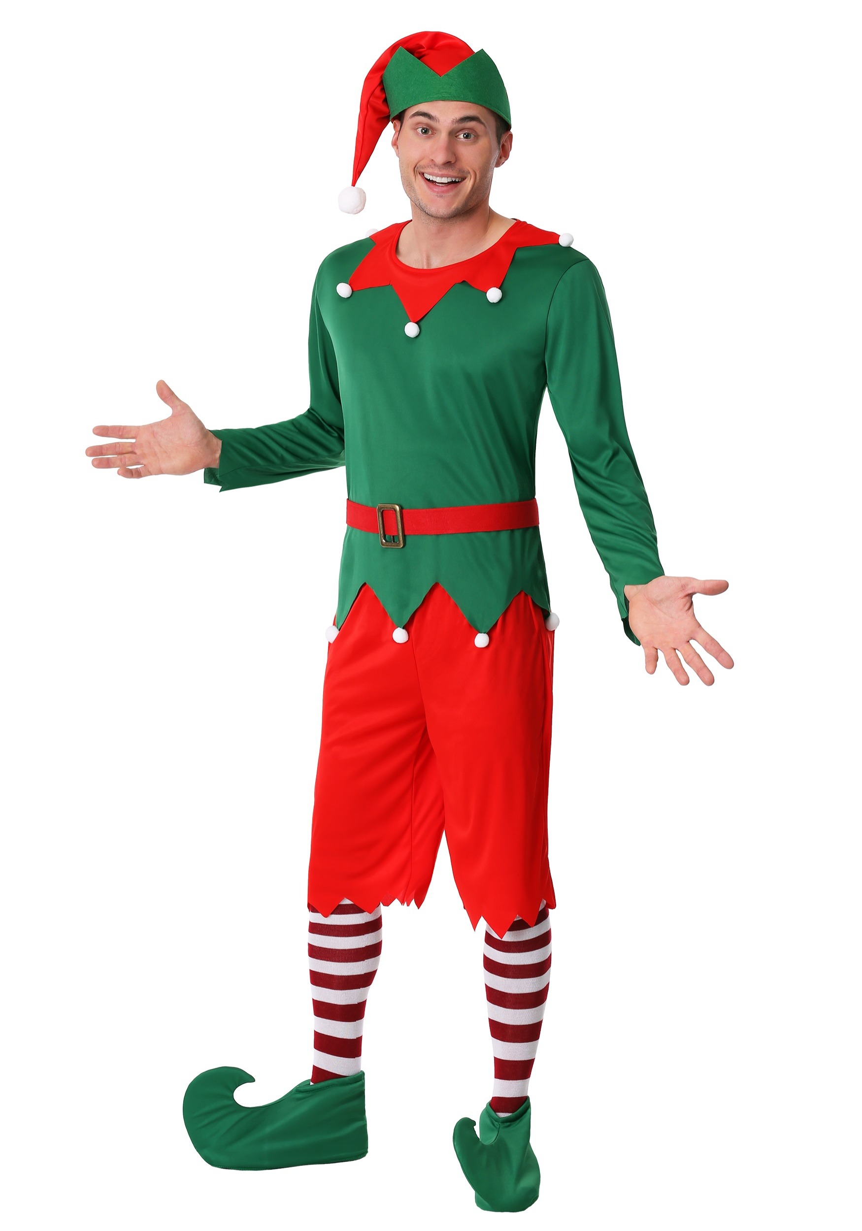 Men's Santa's Helper Fancy Dress Costume