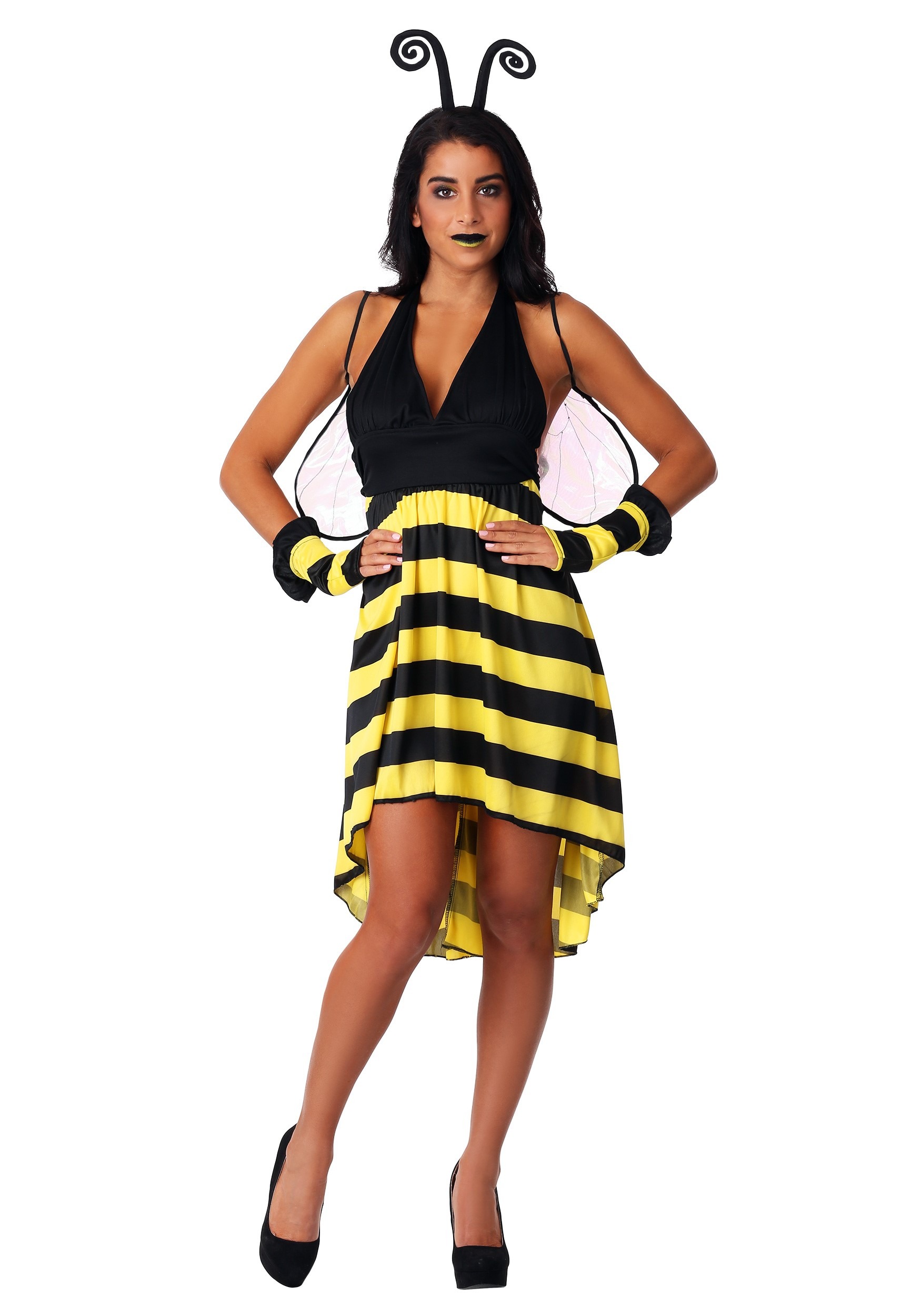 Women's Bumble Bee Beauty Fancy Dress Costume