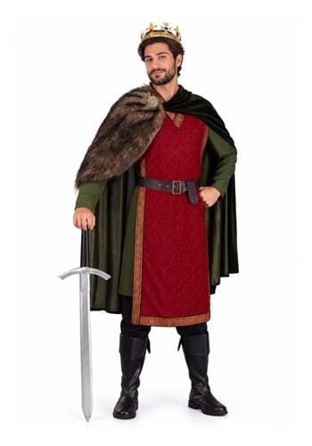 Adult Medieval King Costume New Main