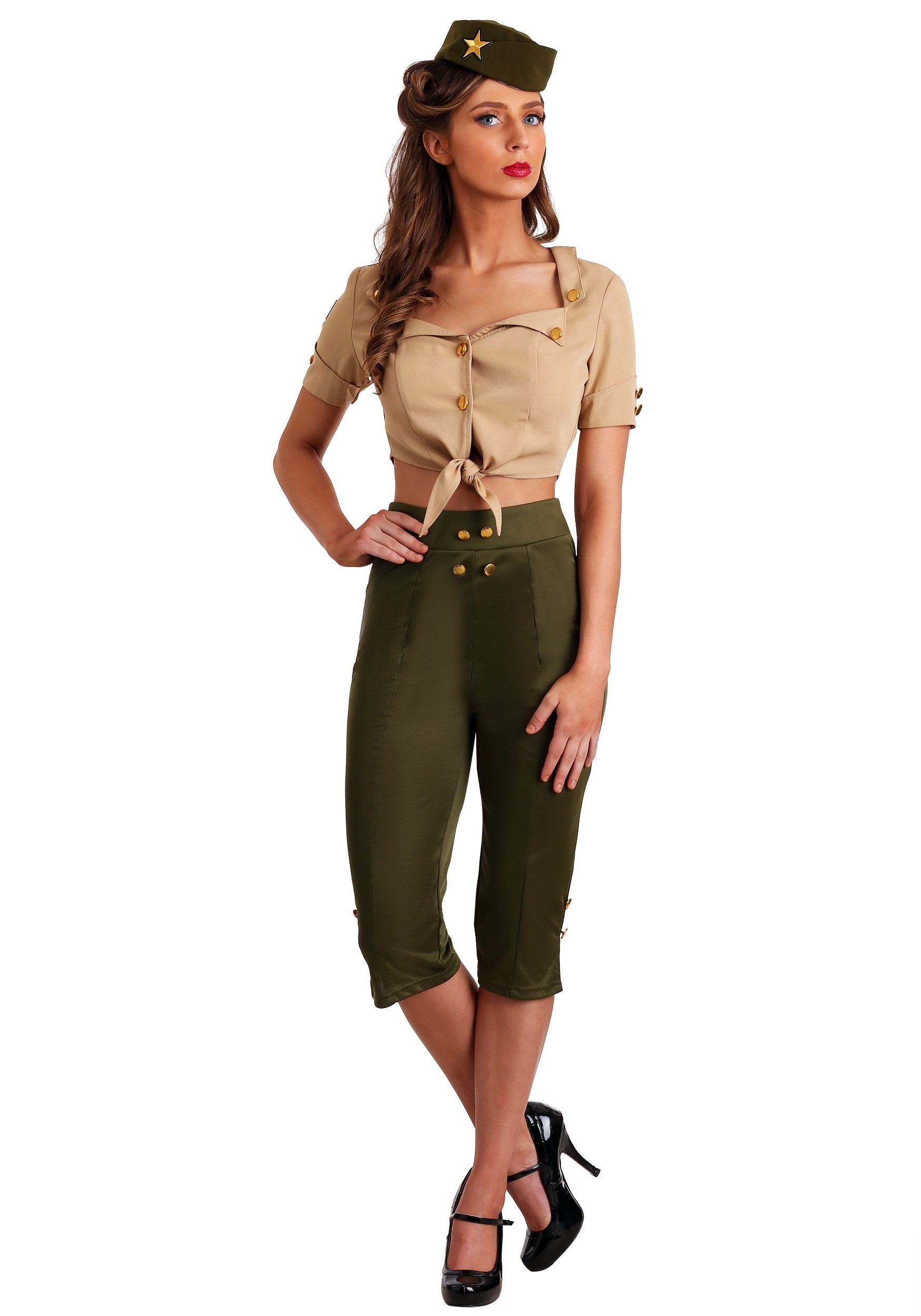 Soldier costume for women. The coolest