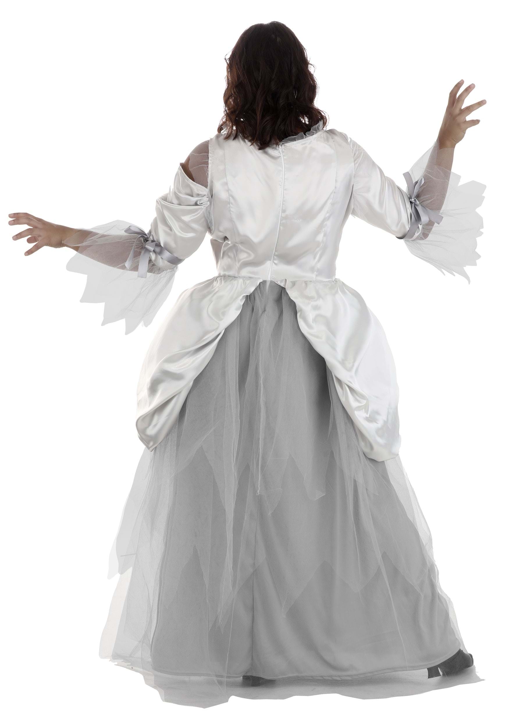 Women's Plus Size 18th Century Ghost Fancy Dress Costume , Ghost Fancy Dress Costumes
