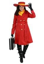 Women's Carmen Sandiego Costume Alt 1