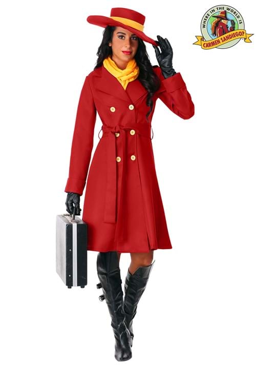 Women's Plus Carmen Sandiego Costume-update