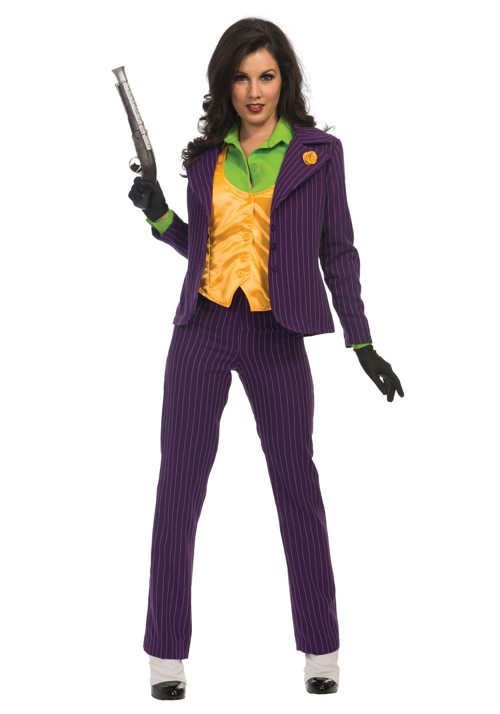 Premium Joker Fancy Dress Costume For Women