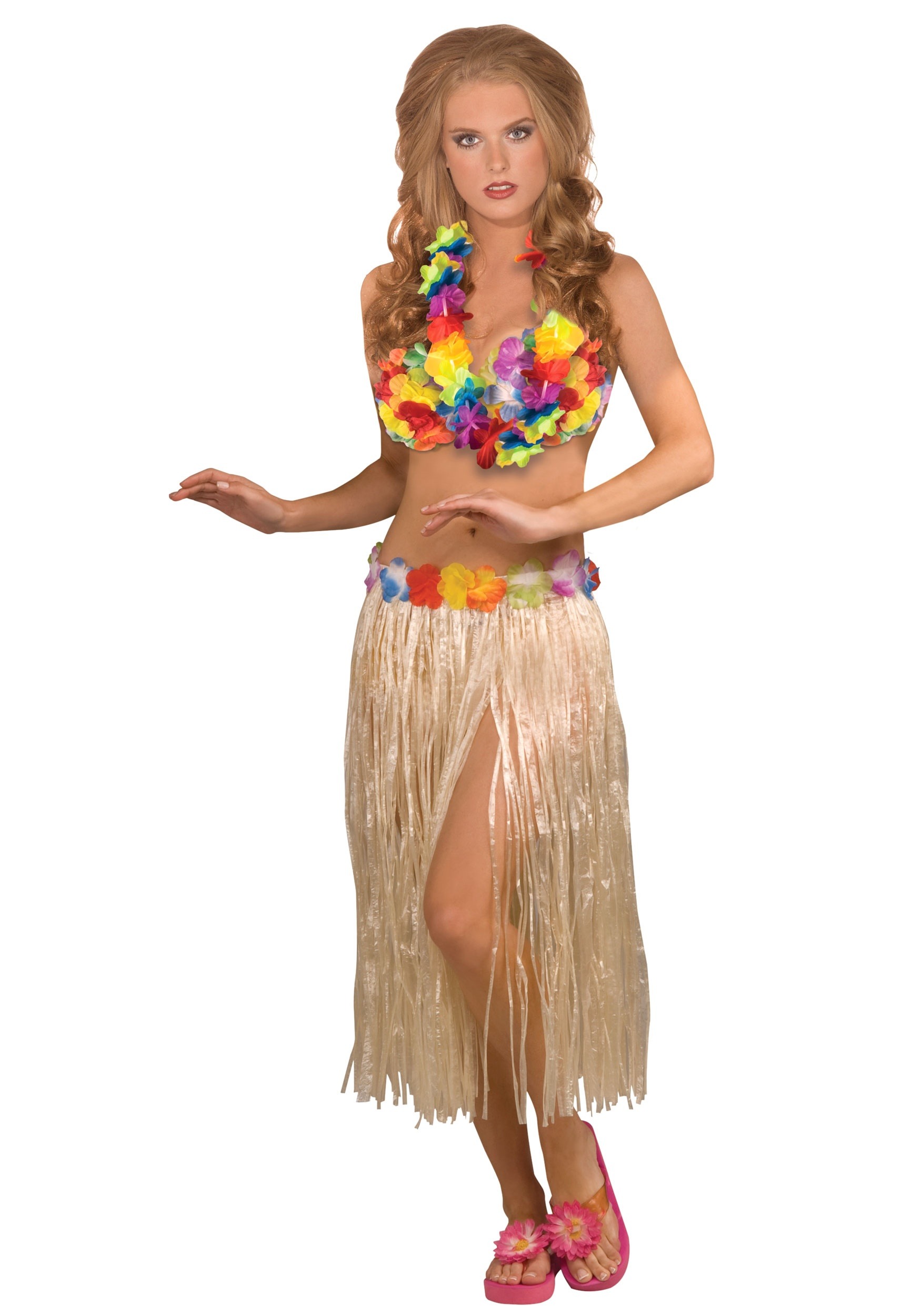 plus size hula girl costume.