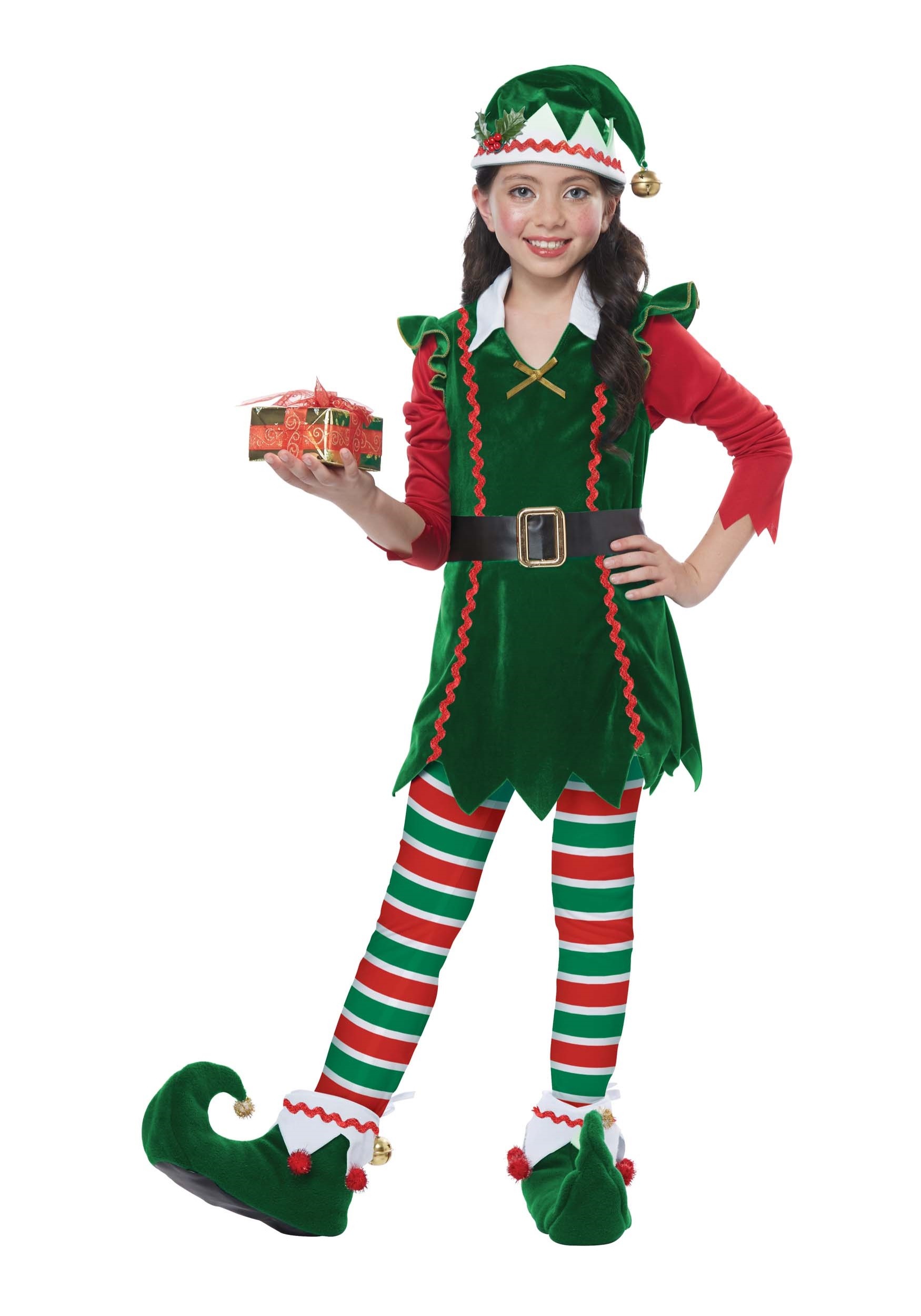 Festive Elf Fancy Dress Costume Child