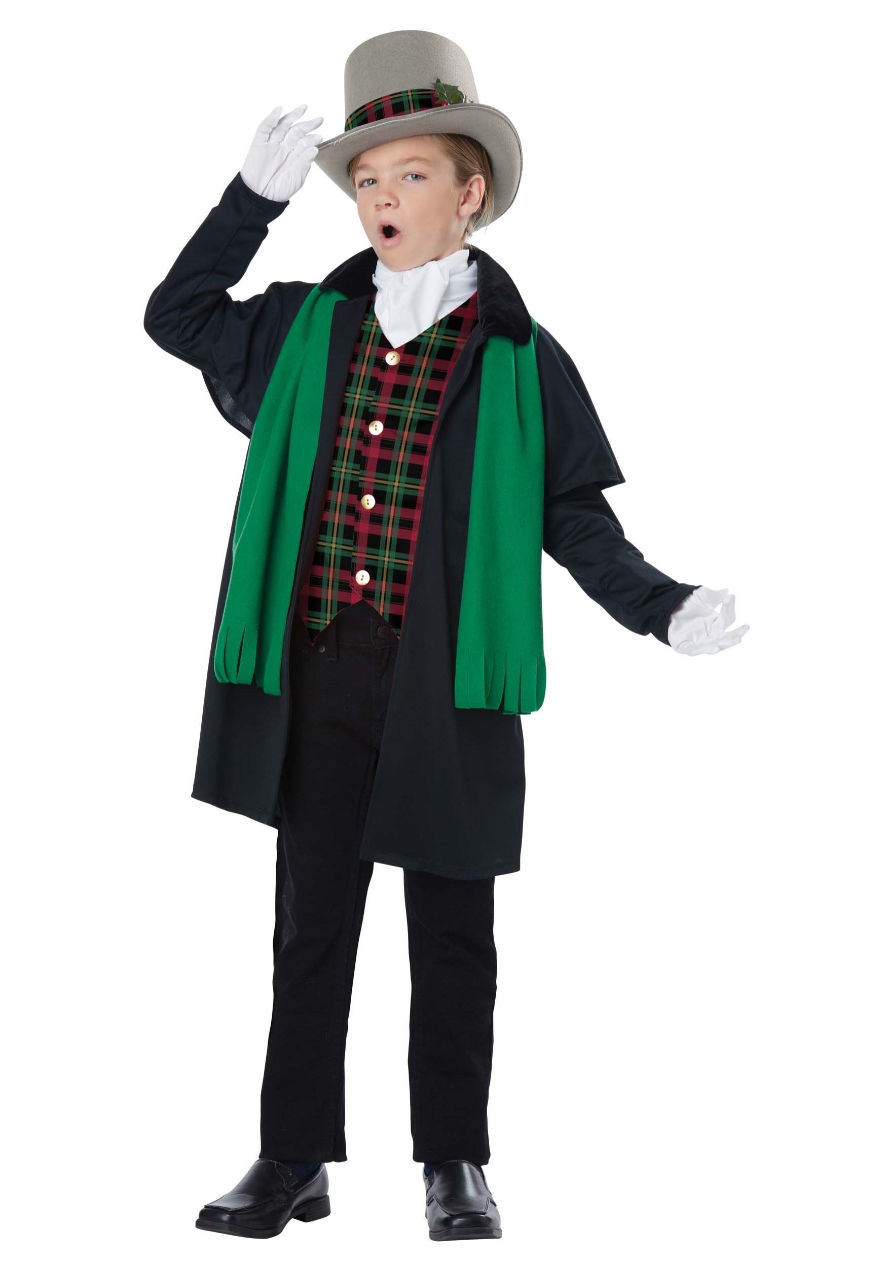Holiday Caroler Fancy Dress Costume For A Boy