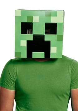 Minecraft Creeper Half Mask