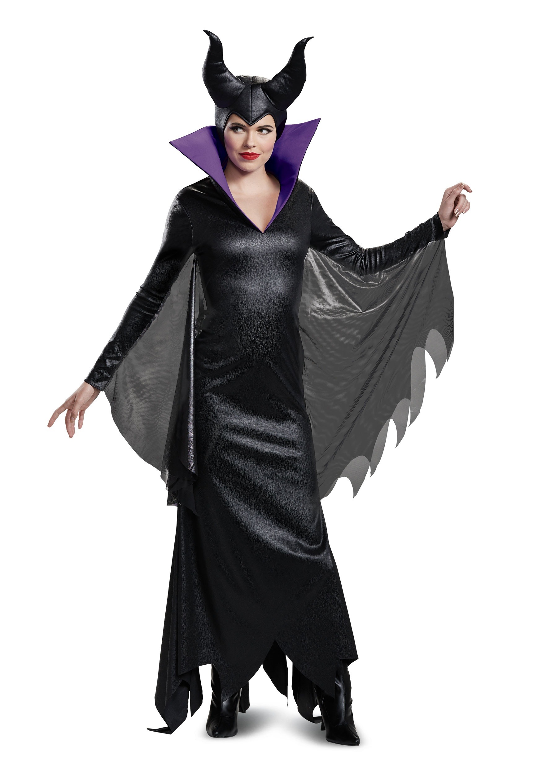 Photos - Fancy Dress Deluxe Disguise  Maleficent Adult  Costume Black/Purple 