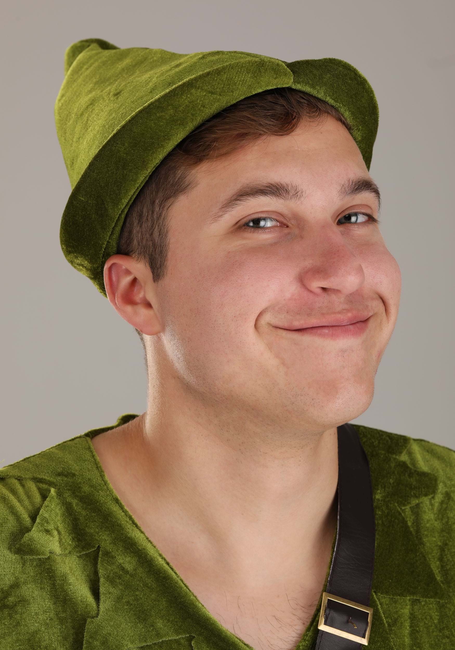 Classic Peter Pan Adult Fancy Dress Costume , Storybook Character Fancy Dress Costumes