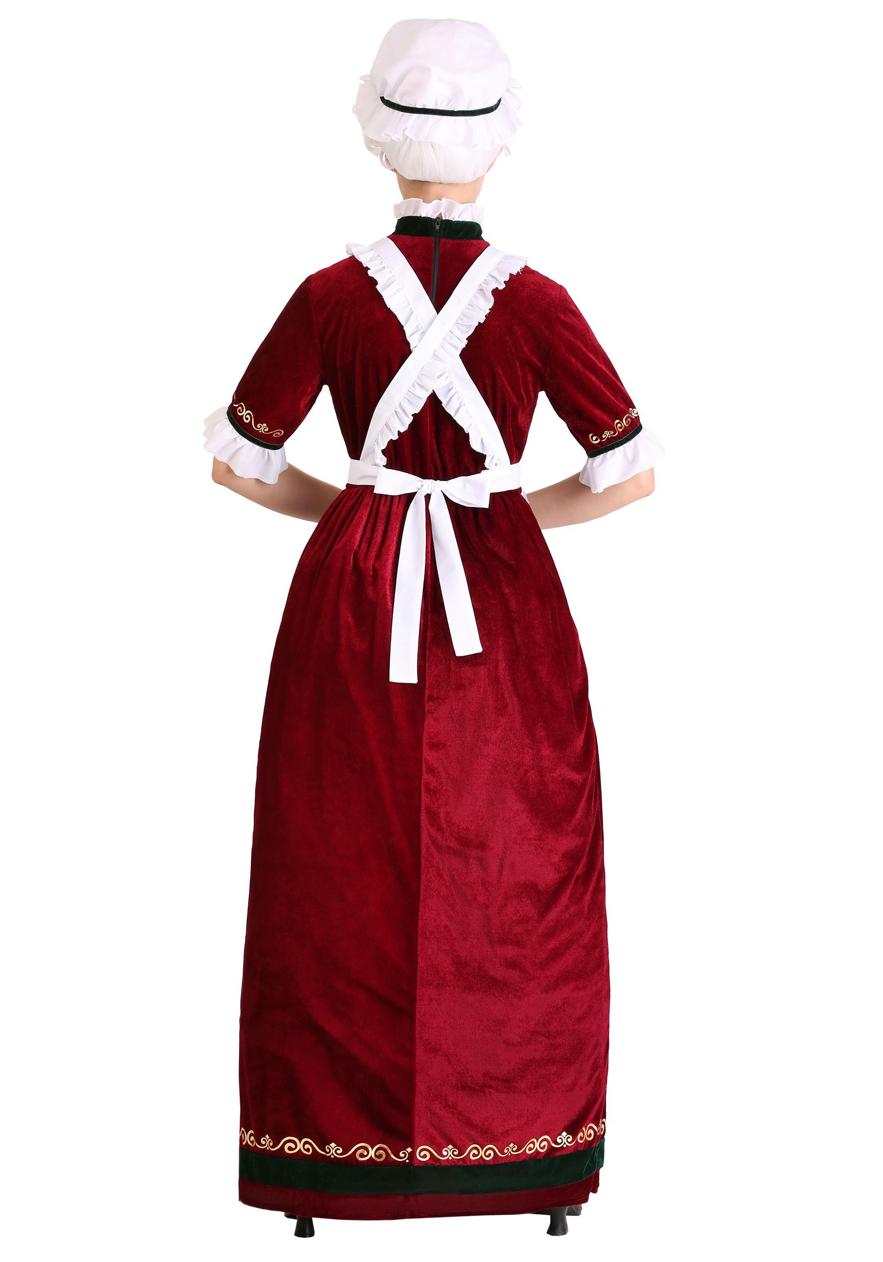Mrs. Claus Fancy Dress Costume Holiday