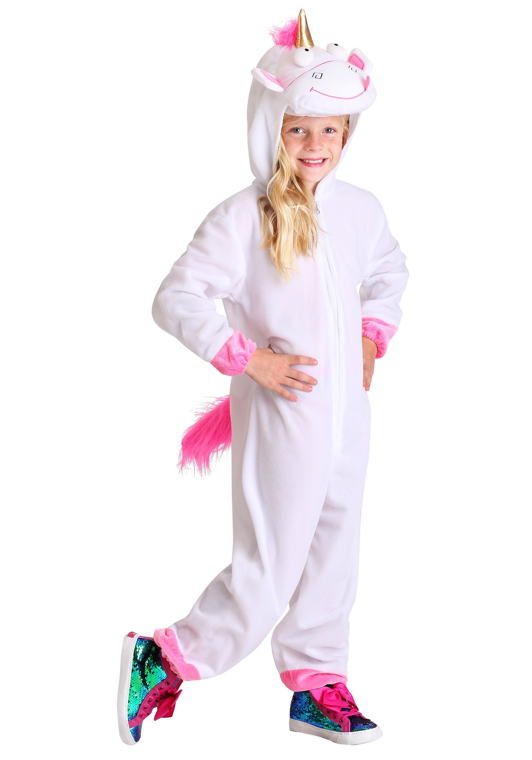 Minions Fluffy Unicorn Costume for Girls