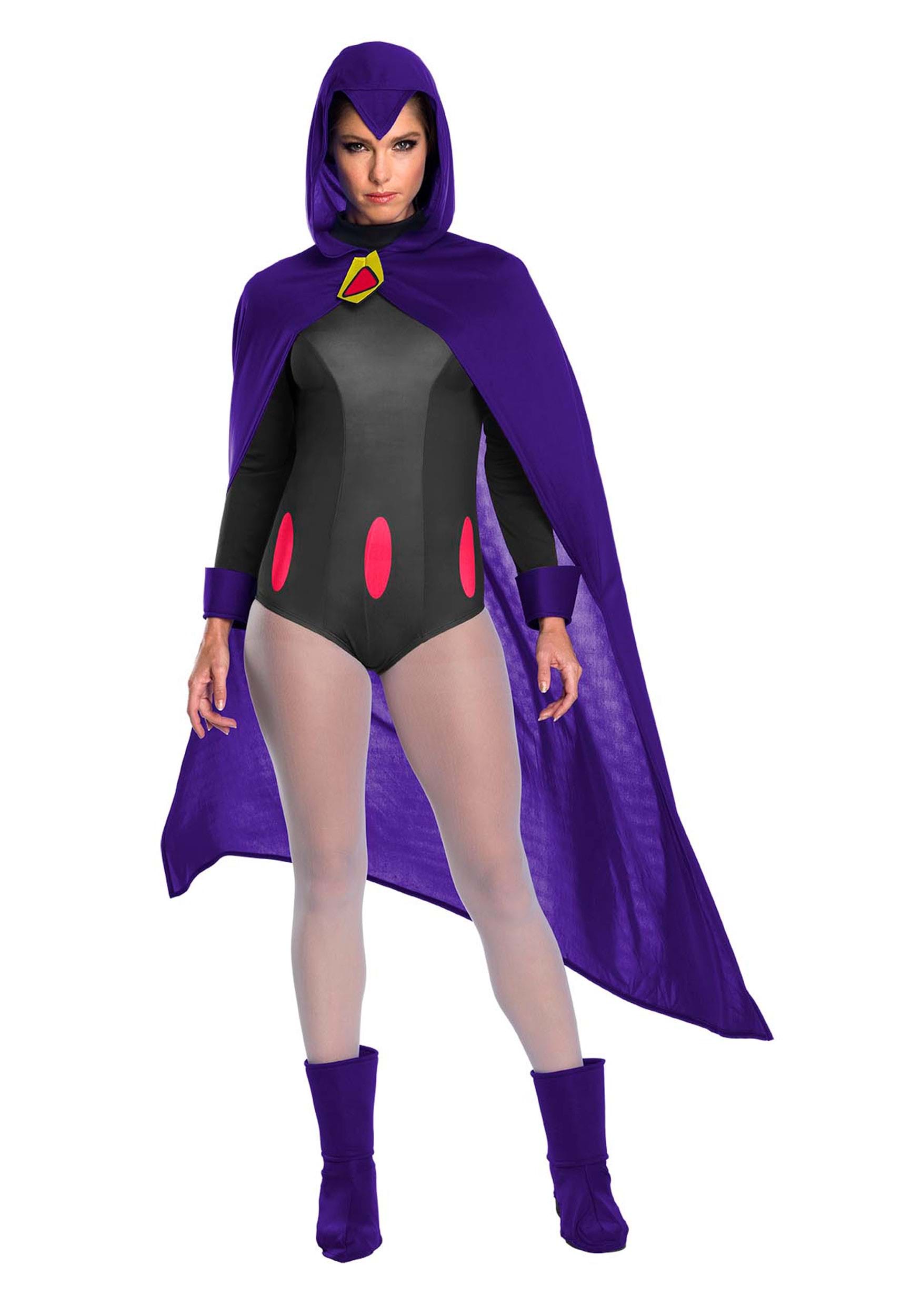 Teen Titans Raven Fancy Dress Costume For Women , Cosplay Fancy Dress Costume