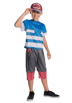 Child Pokemon Ash Costume