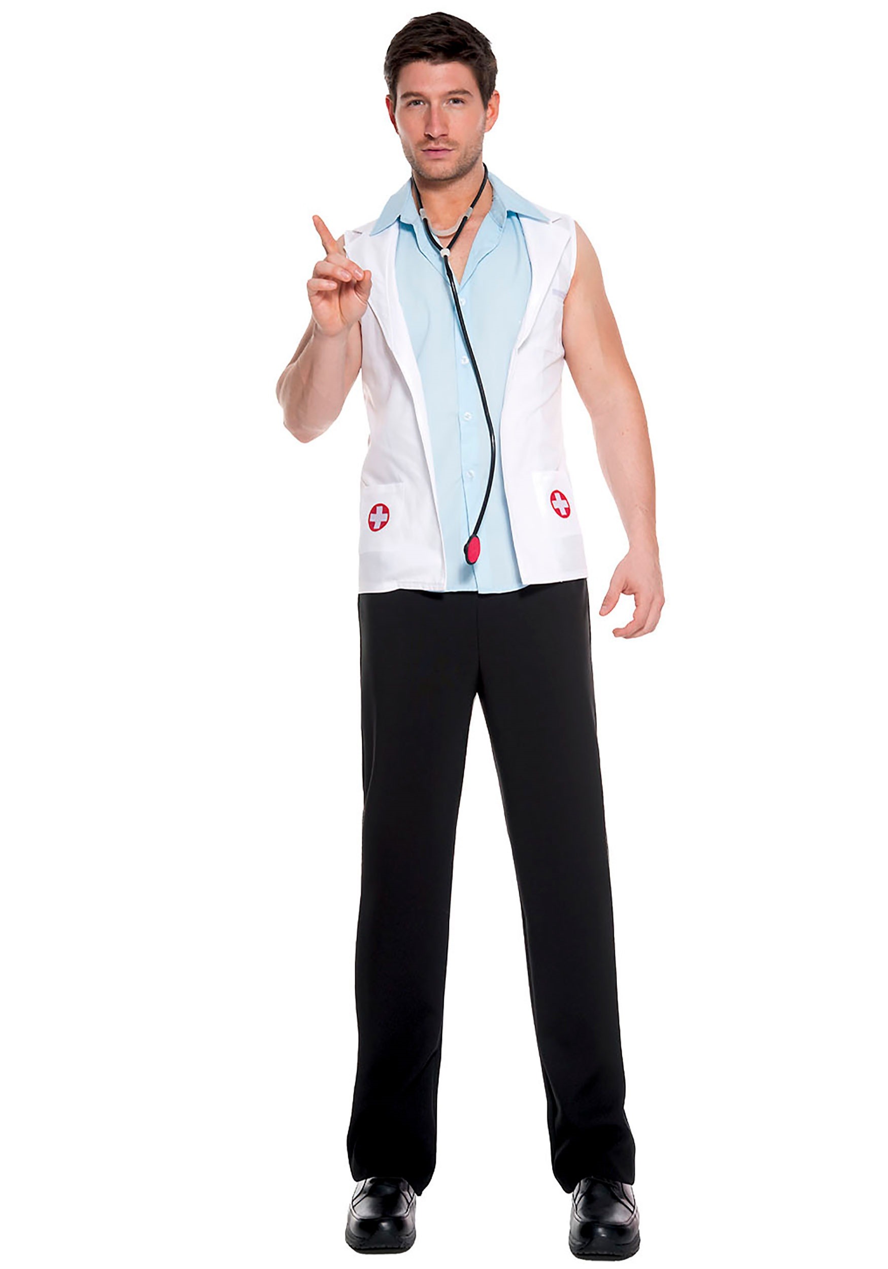 Sexy Doctor Costume For Men 4953