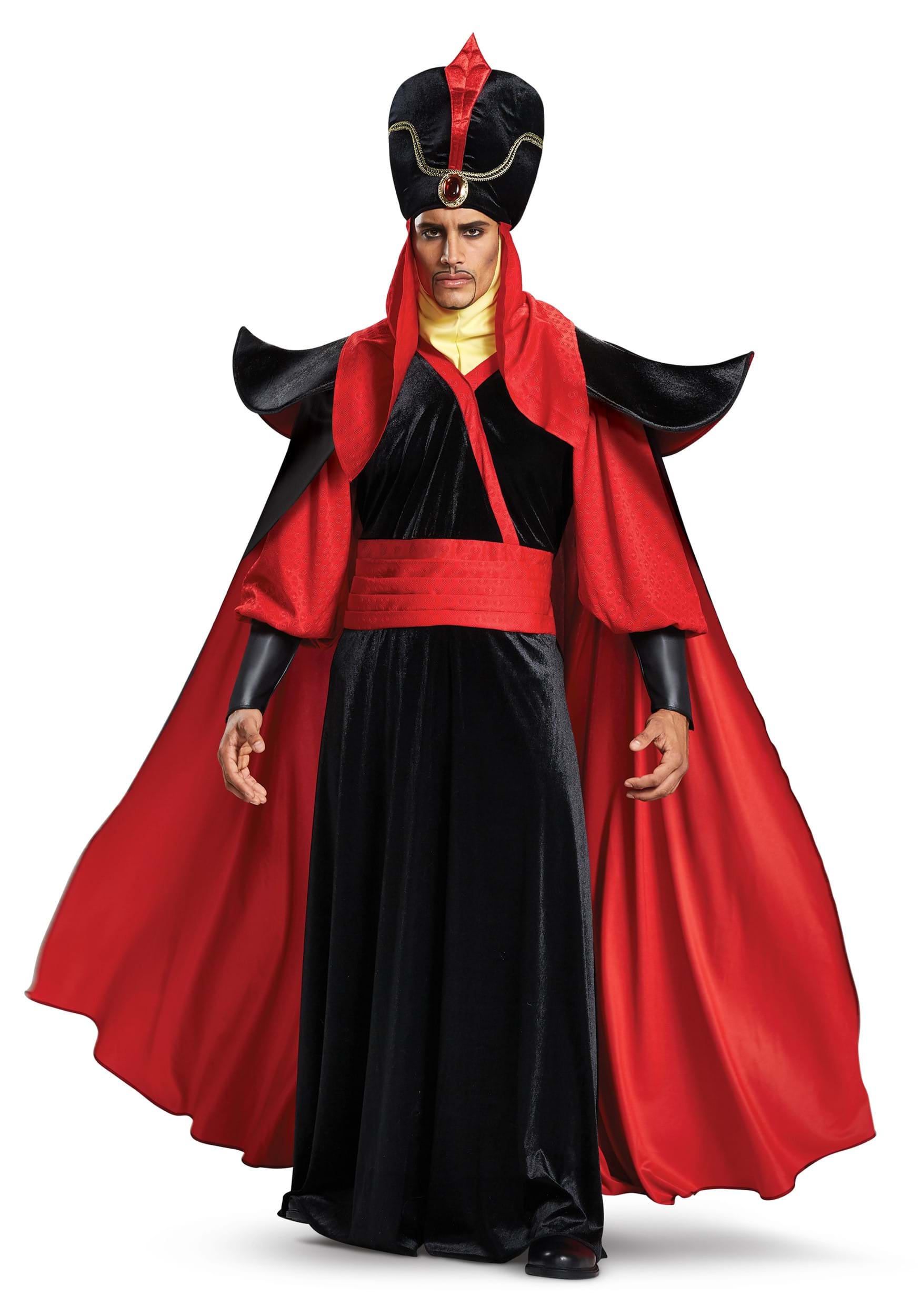 Disney Aladdin Jafar Fancy Dress Costume For Men