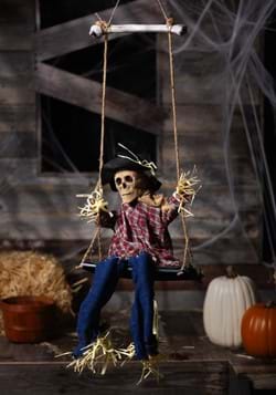 Swinging Evil Scarecrow Decoration