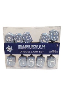 Hanukkah Dreidel 10-Piece Light Set