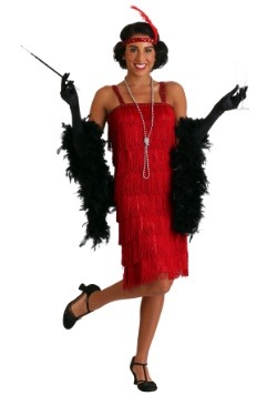 Miss Millie Red Flapper Costume