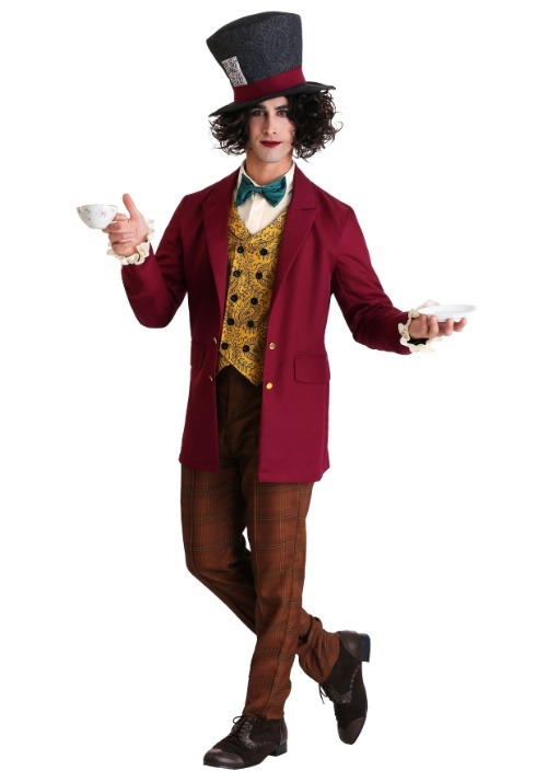 Mens Plus Size Mad Hatter Costume