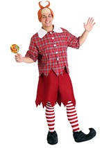 Red Plaid Munchkin Costume Alt 2