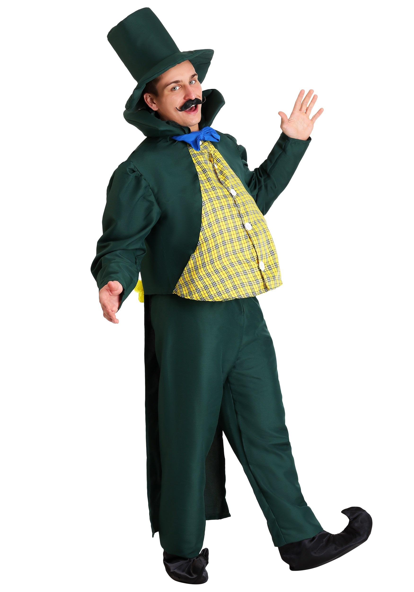 Photos - Fancy Dress Munchkin FUN Costumes Men's  Mayor  Costume Green/Yellow 