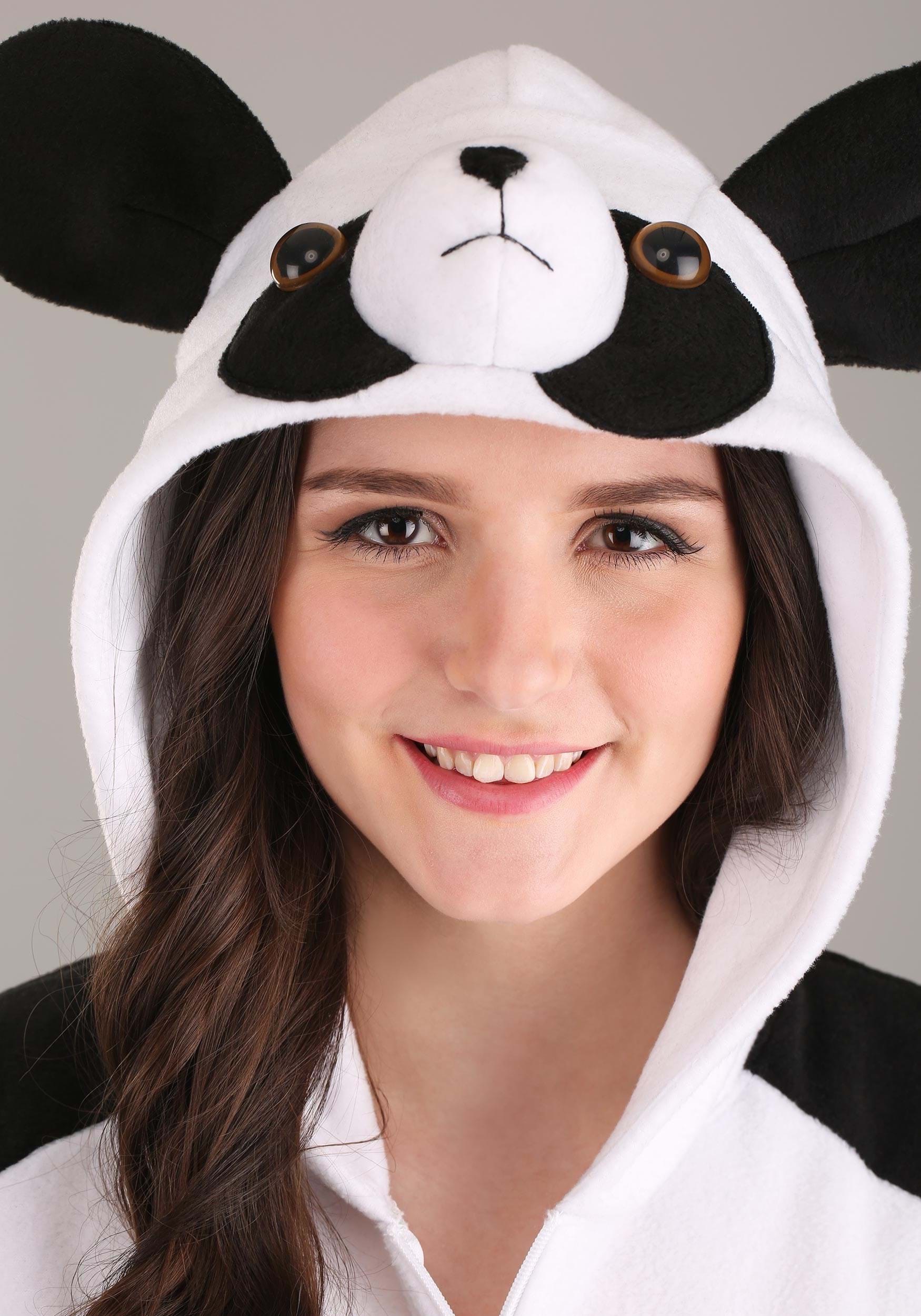 Panda Adult Onesie Fancy Dress Costume
