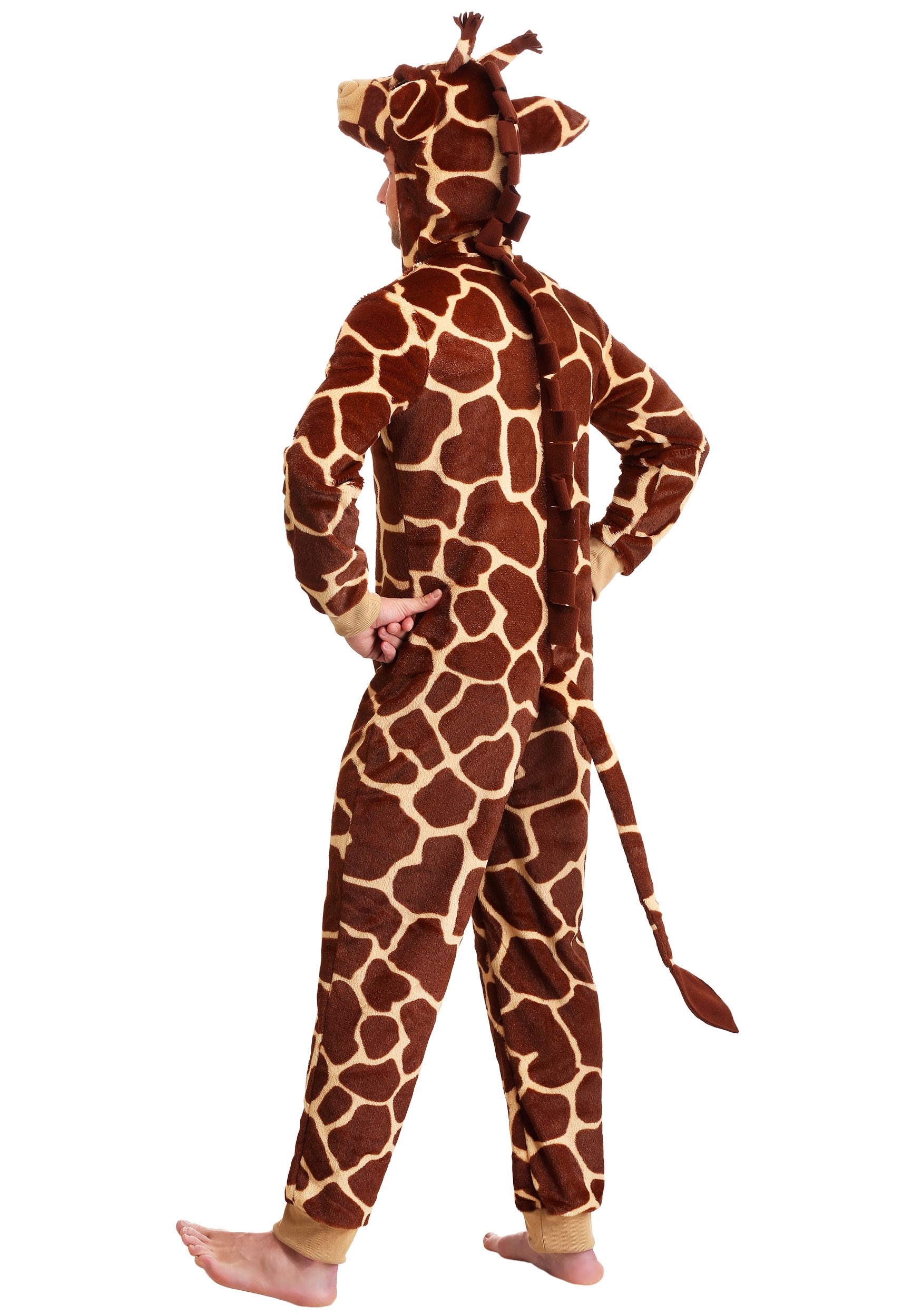 Giraffe Onesie Adult , Giraffe Fancy Dress Costume , Exclusive , Made By Us