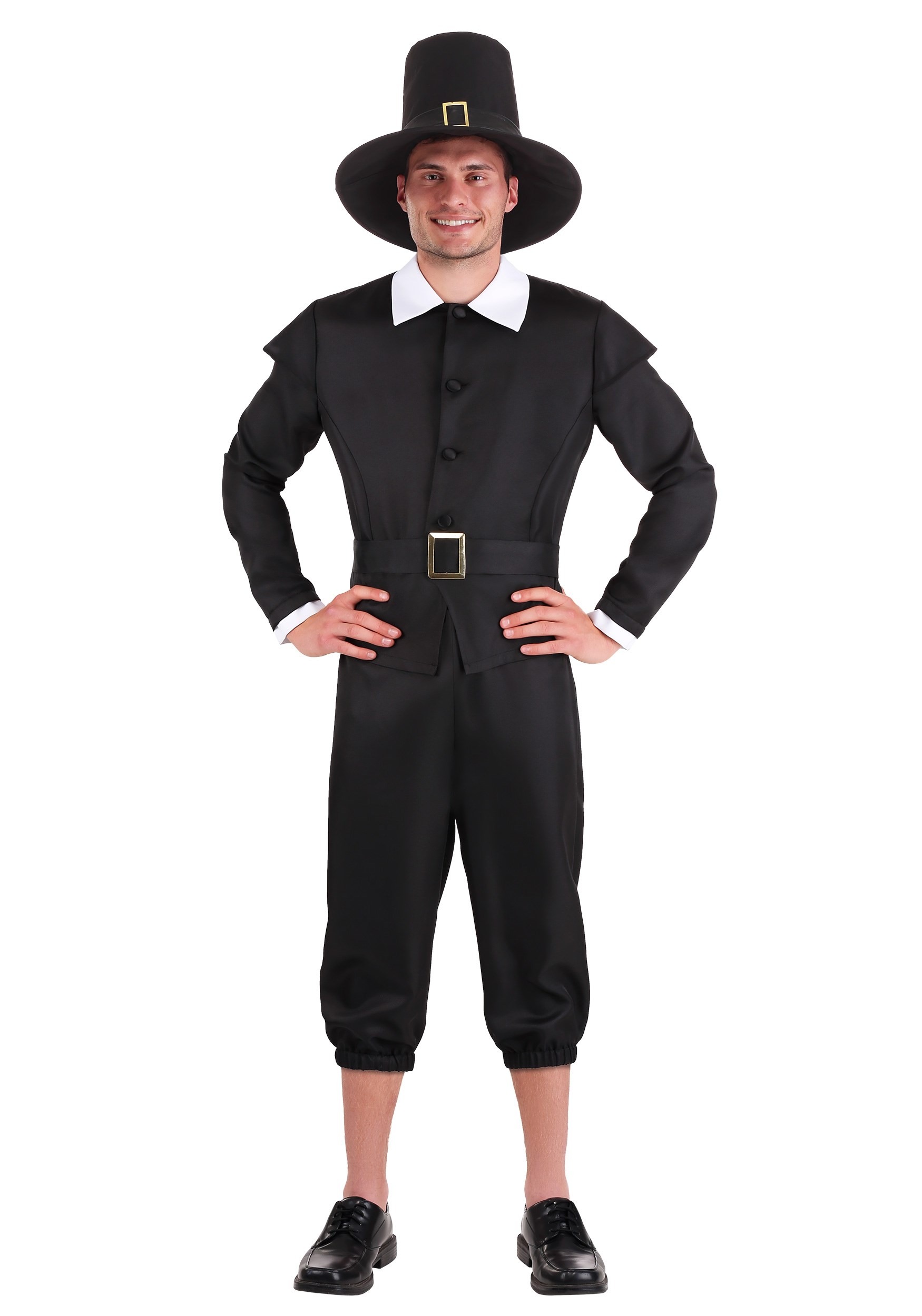 Photos - Fancy Dress FIRST Austria FUN Costumes First Pilgrim  Costume for Men Black 