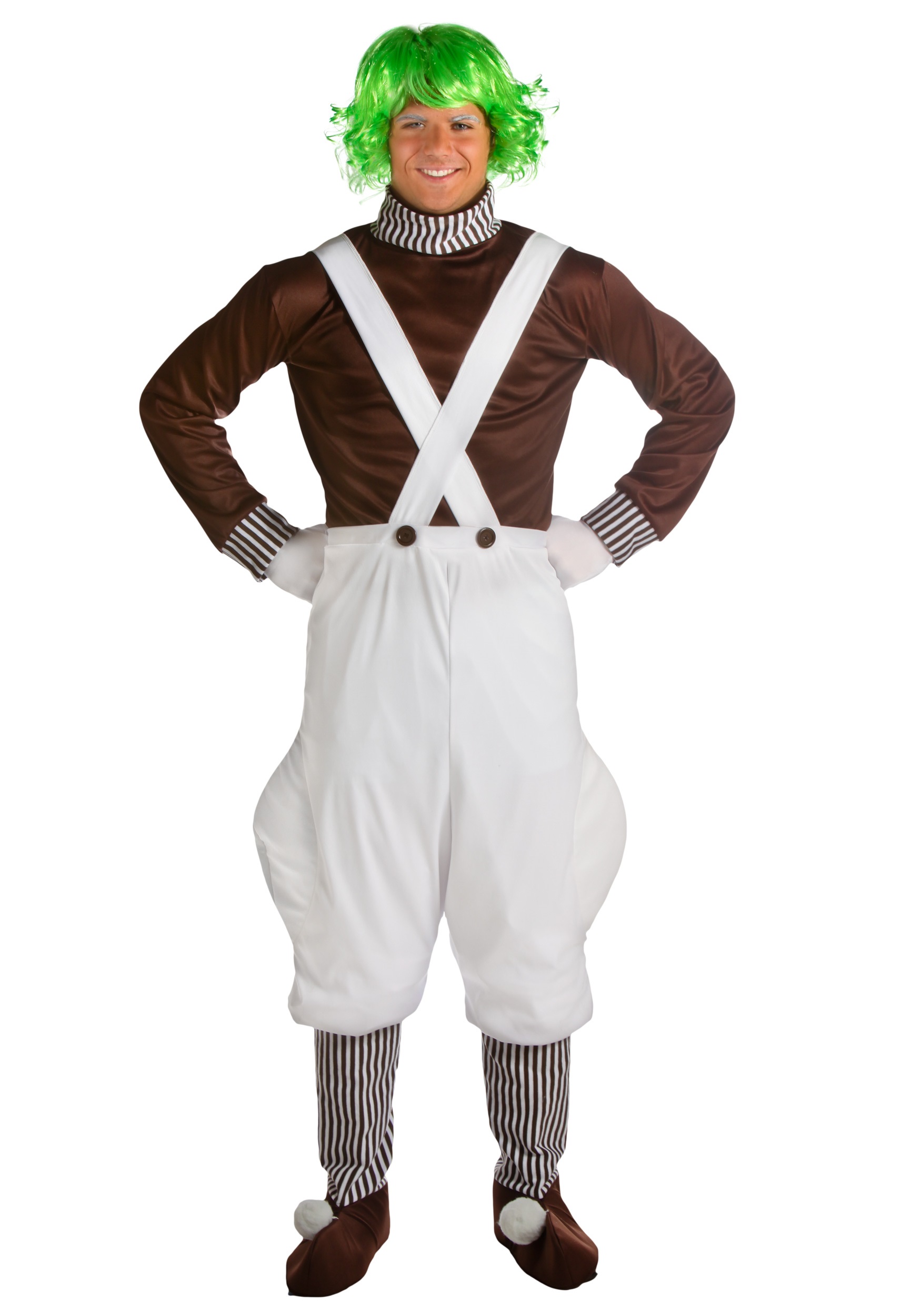 Photos - Fancy Dress WORKER FUN Costumes Chocolate Factory  Plus Size  Costume Brown& 