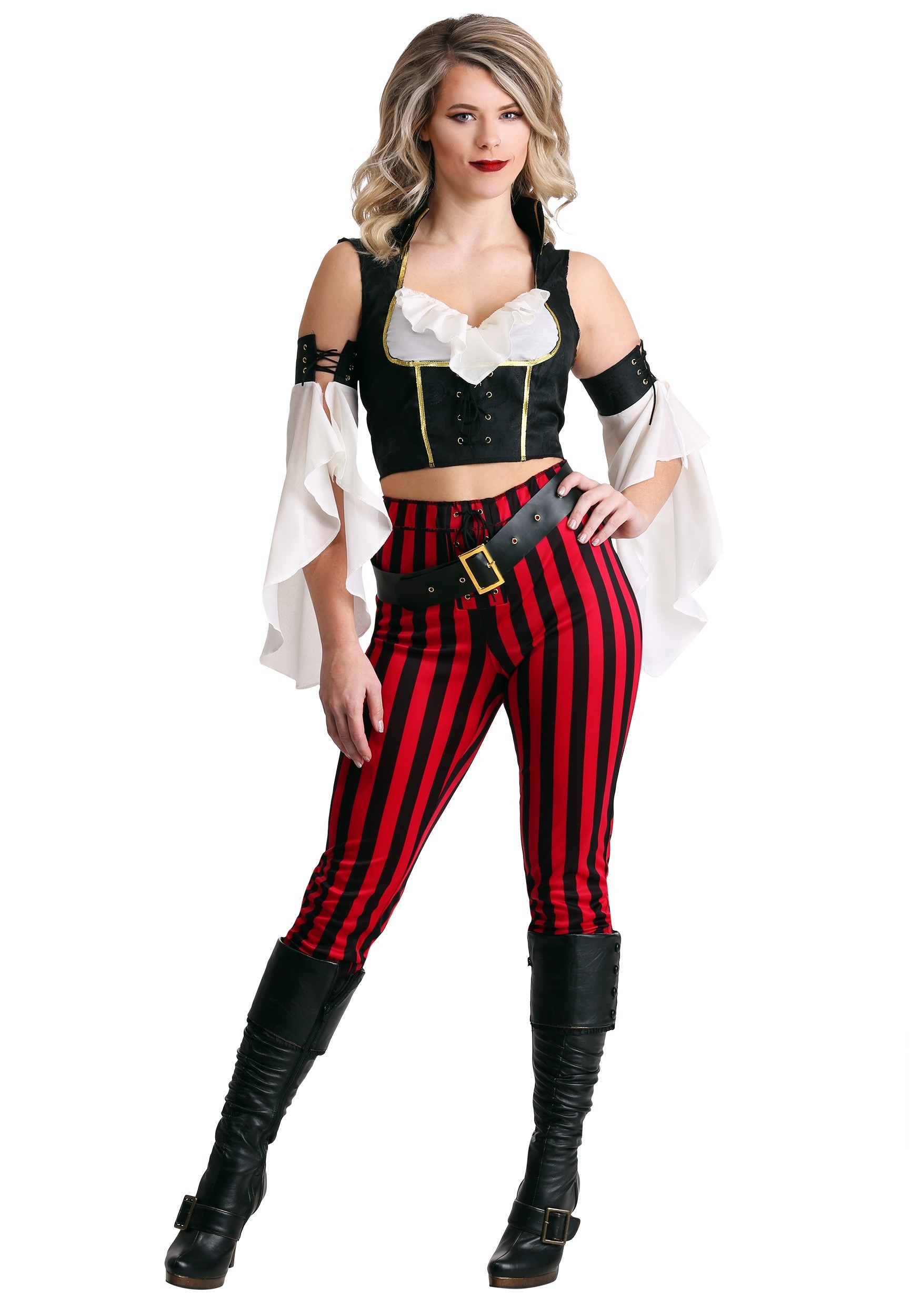 Salty Sea's Deckhand Pirate Women's Fancy Dress Costume
