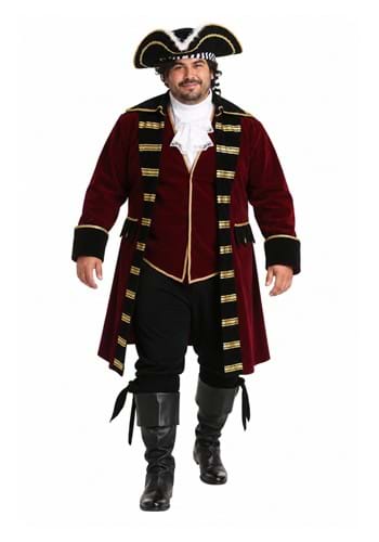 Plus Size Deluxe Captain Hook Costume UPD 3